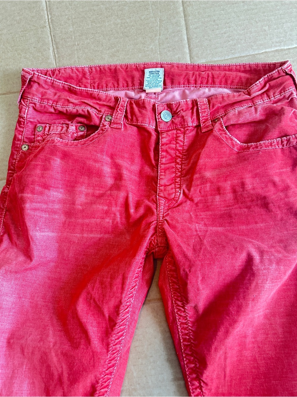 True Religion Red Jeans